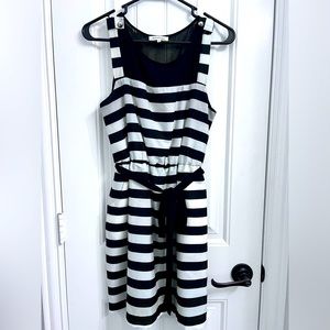 Black and white dress